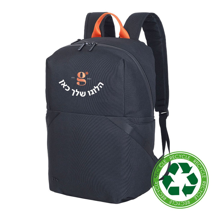 תיק גב עשוי מבד ממוחזר