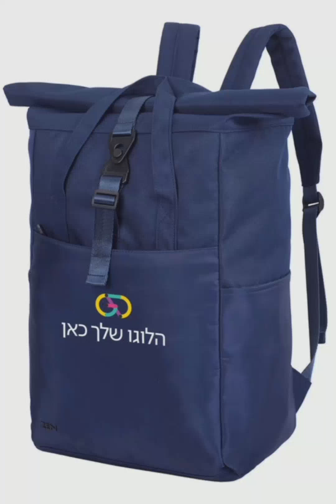 תיק גב עם פתיחה עליונה רובי