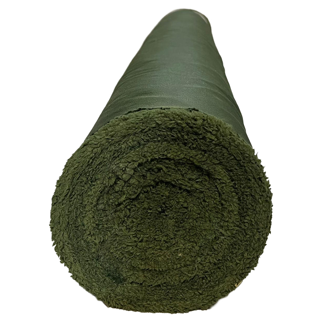 בד פוליאסטר זית