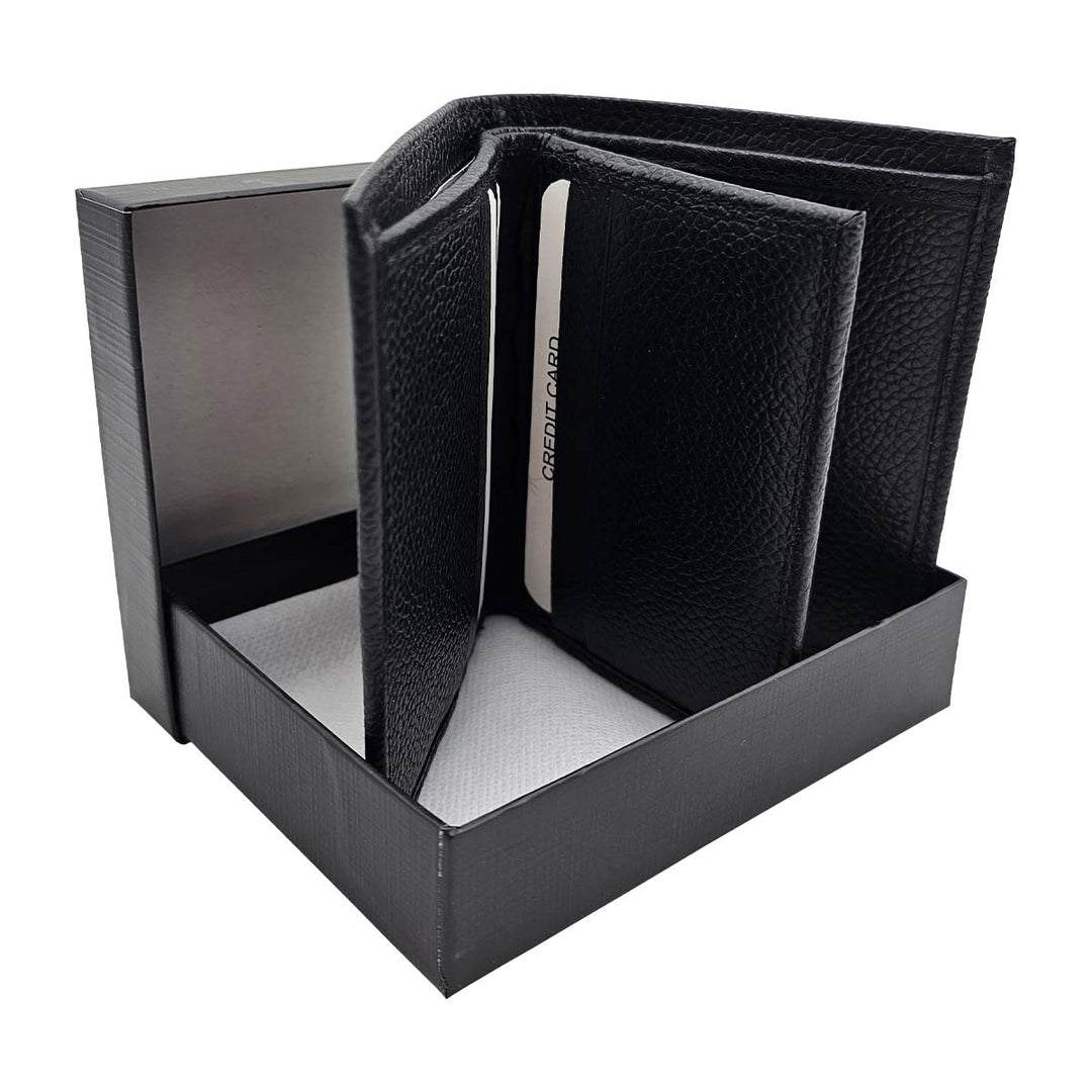 ארנק גבר מעור שחור